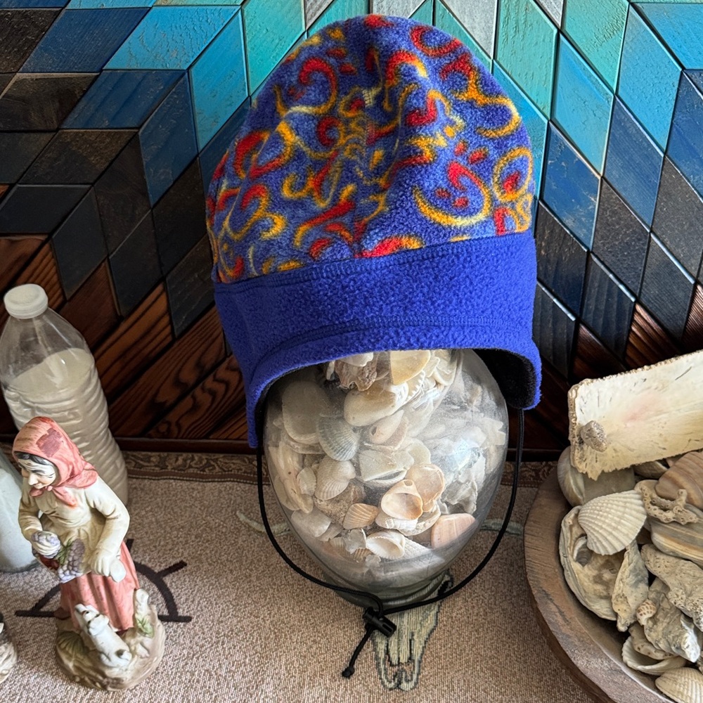 Vibrant Blue and Red Women's Hat
